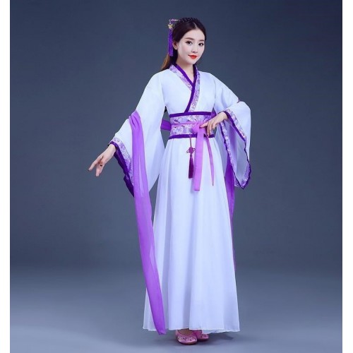 Chinese hanfu traditional classical dance fairy princess drama cosplay chinese folk dance costumes